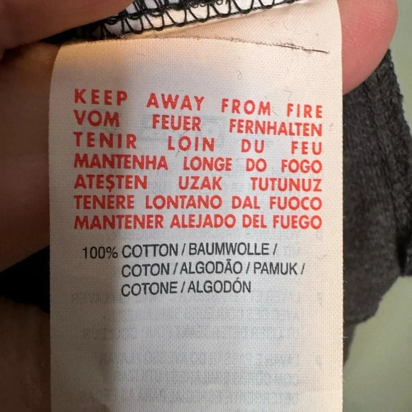 Puma Women’s Gray Pull Over Henley Long Sleeve Top Large Front Pocket Size Small - Picture 5 of 6